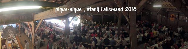 Pique Nique à L’étang Lallemand aux Voivres le 6 septembre 2016